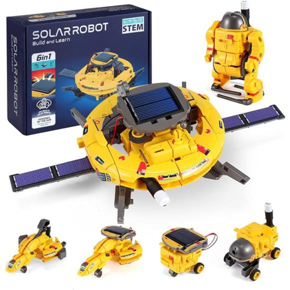 120Pcs Educational Project‎ Building Experiments Robots Solar Space for Kids
